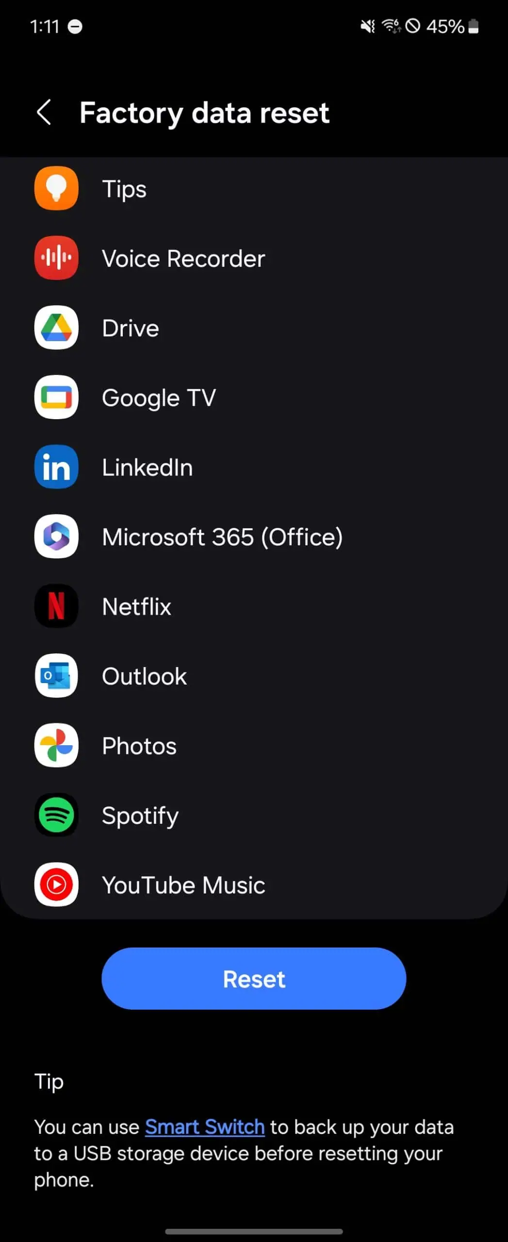 Samsung Galaxy Z Flip 6 atiestatīšana (4)