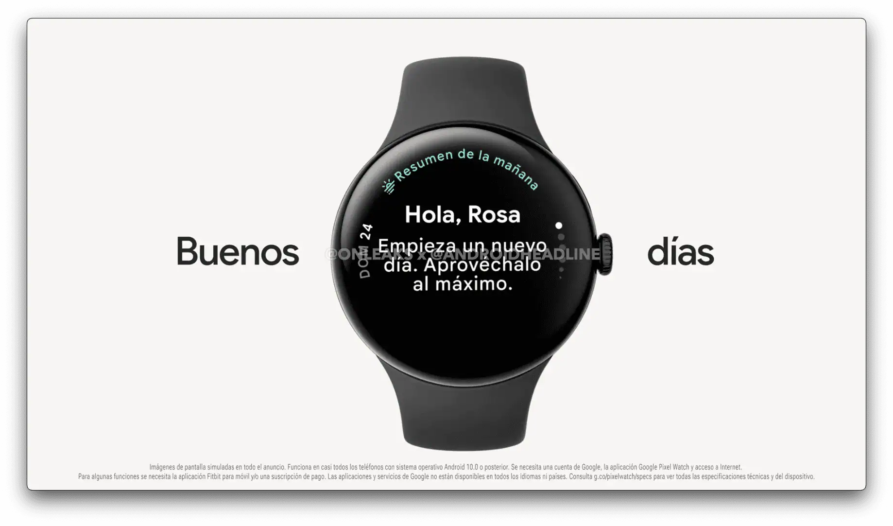 google pixel watch 3 reklāmas noplūde AH 4