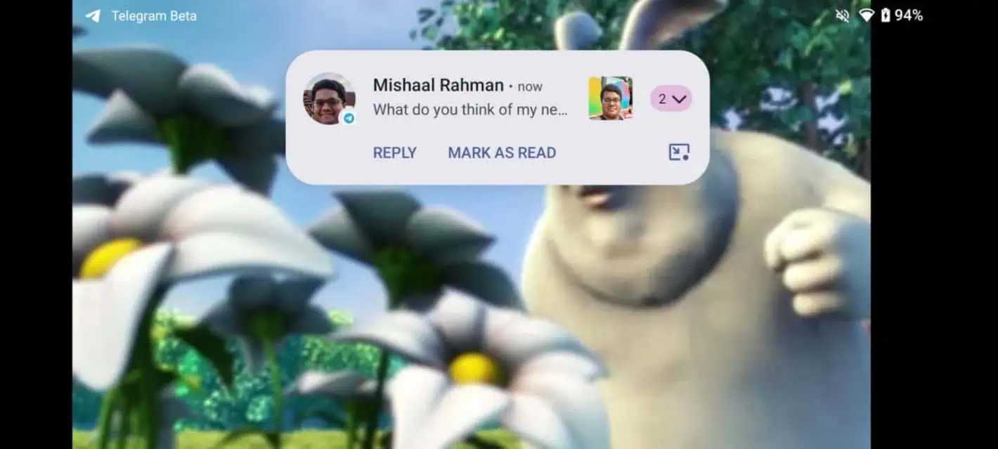 Android 14 brīdinājumi — 1