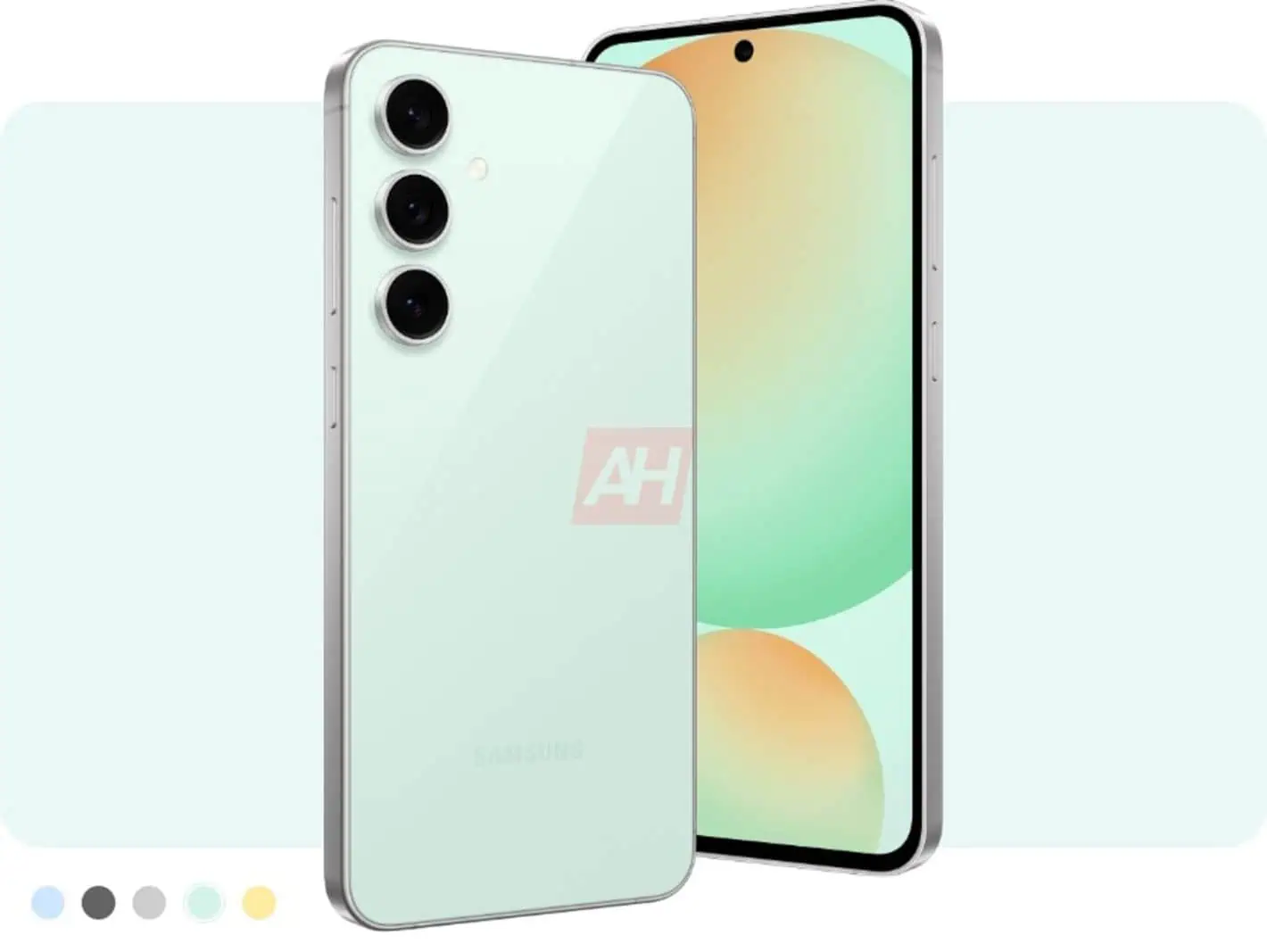 Samsung Galaxy S24 FE noplūde AH 08