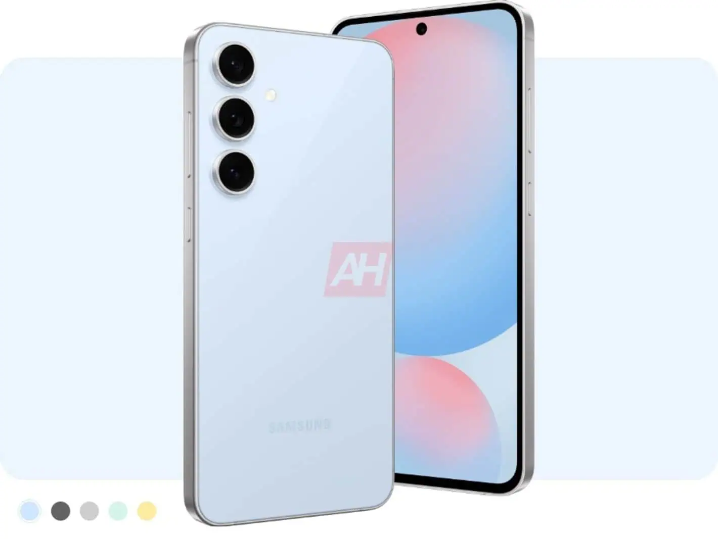 Samsung Galaxy S24 FE noplūde AH 09