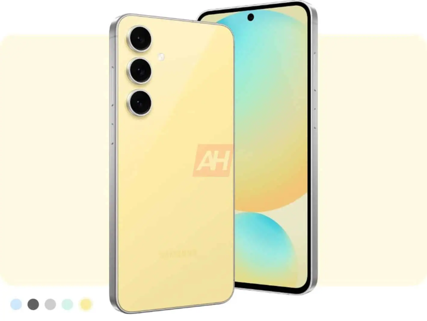 Samsung Galaxy S24 FE noplūde AH 05