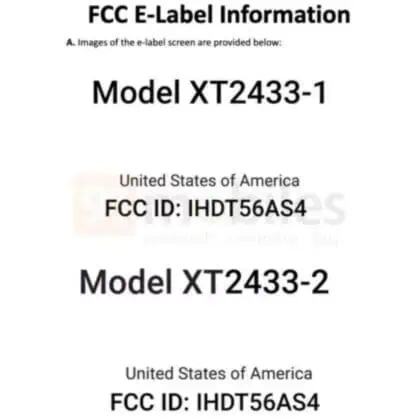 FCC sarakstā Moto G35 5G 1