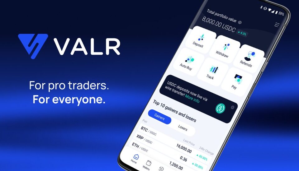 Kripto birža VALR tagad piedāvā eiro pārskaitījumus un EURC marķieri