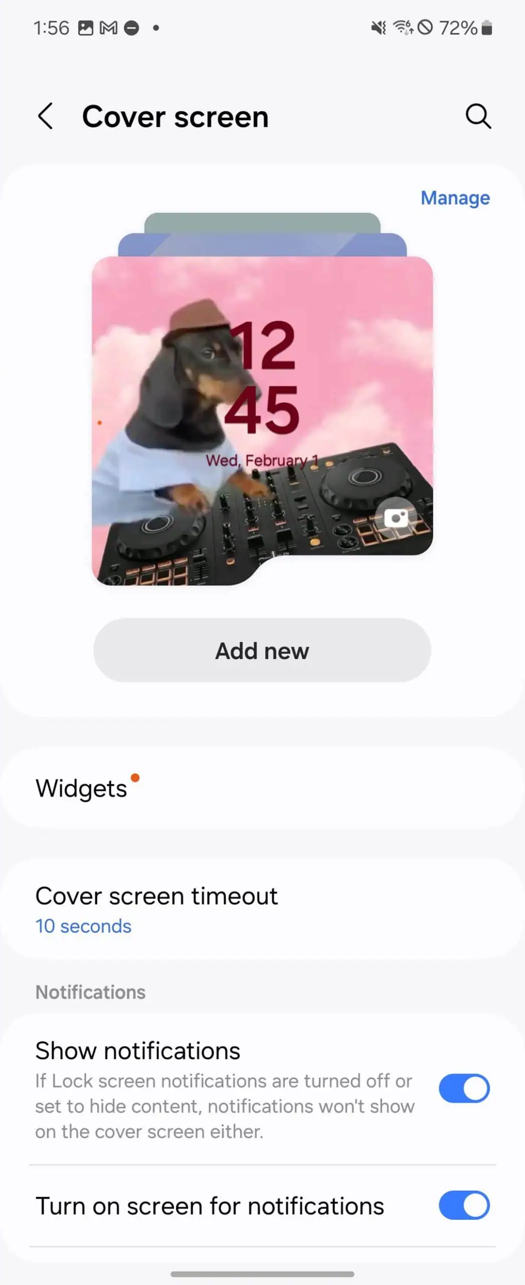 Kā nomainīt Galaxy Z Flip 6 vāka ekrāna tapeti (6)