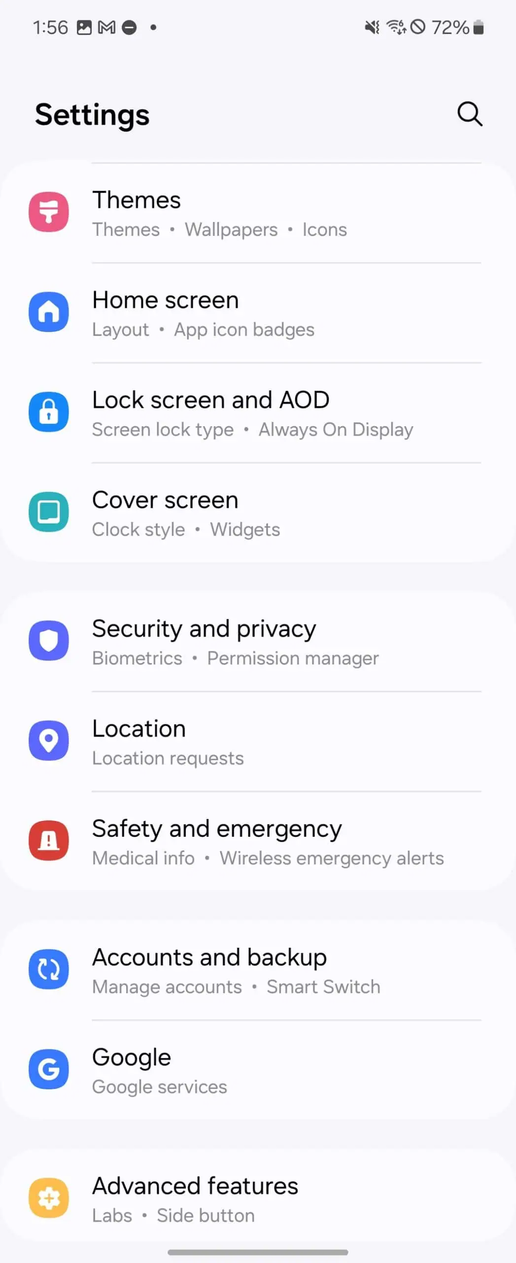 Kā nomainīt Galaxy Z Flip 6 vāka ekrāna tapeti (5)