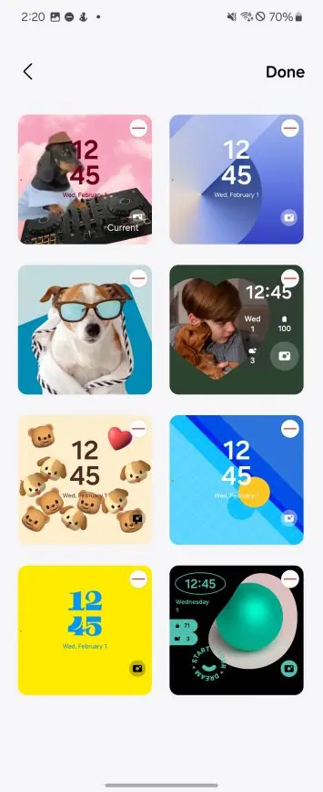 Kā nomainīt Galaxy Z Flip 6 vāka ekrāna fona tapeti (10)