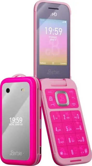 HMD Barbie Phone ASV varianta dizains