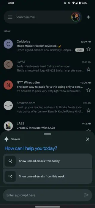 Gmail jautājumi un atbildes operētājsistēmā Android