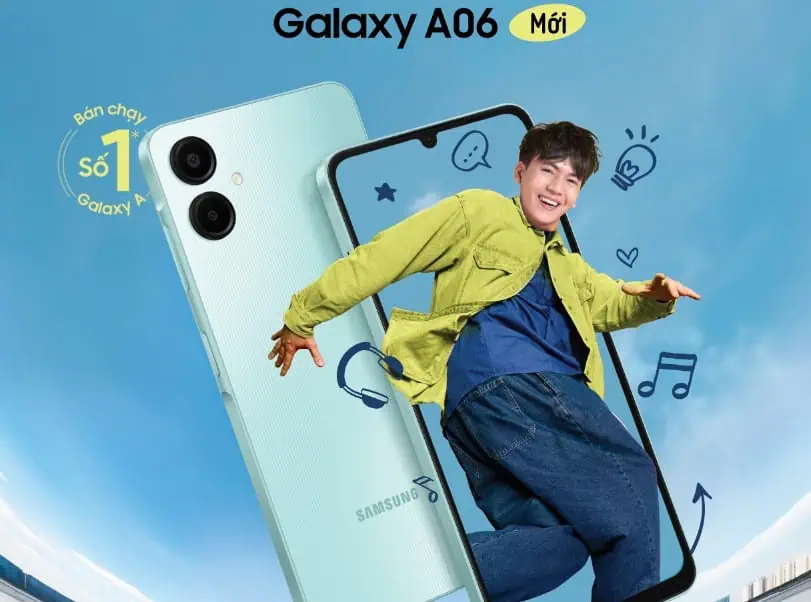 Samsung Galaxy A06 oficiālais