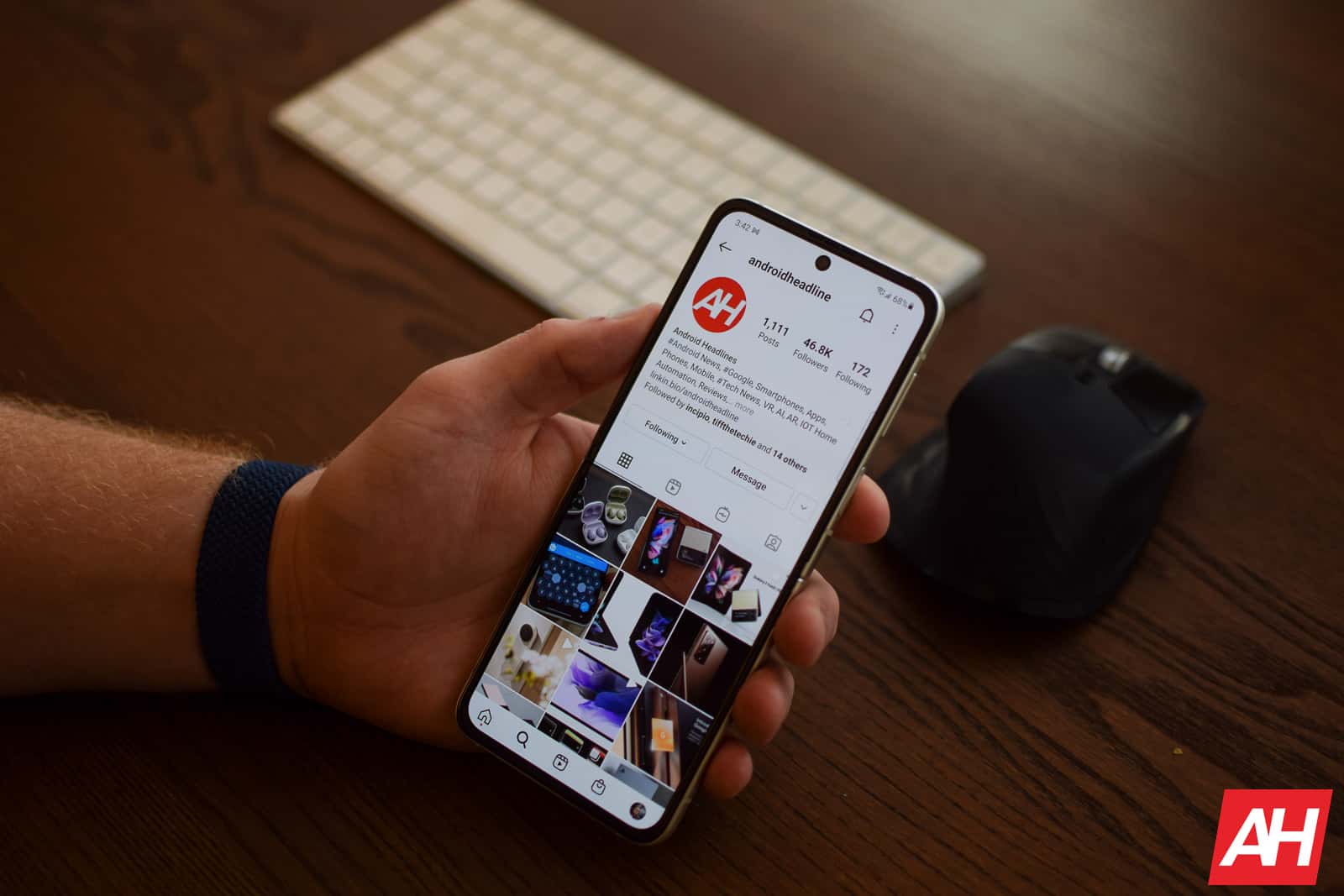 Instagram pārbauda vertikālo profilu režģi taisnstūrveida augšupielādēm