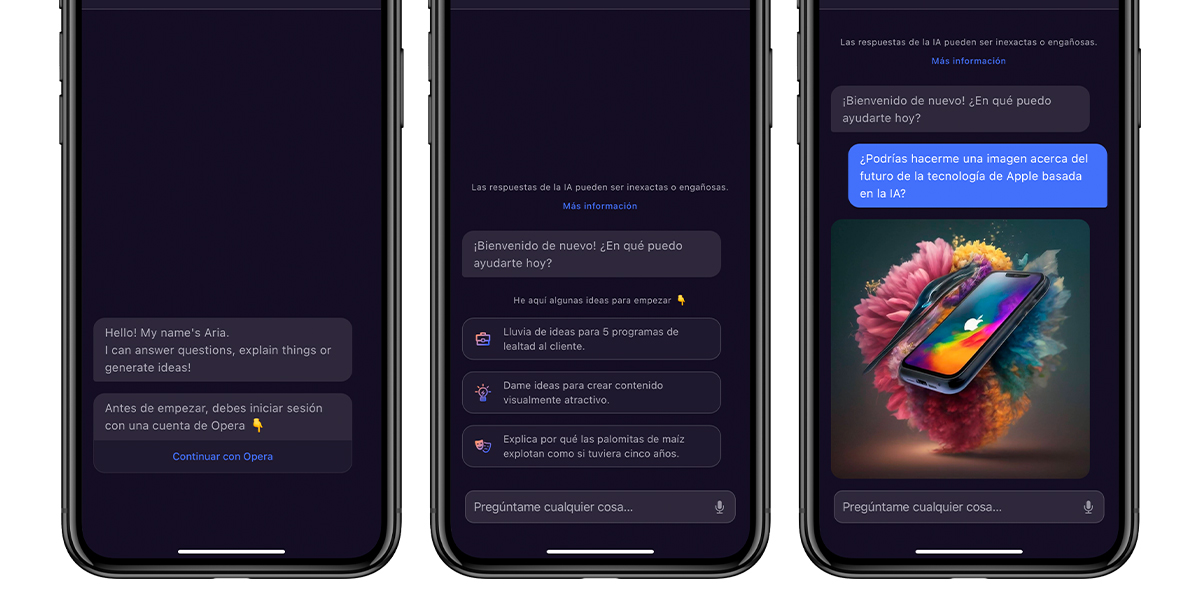 Izveidojiet attēlus no nulles, izmantojot Opera One AI