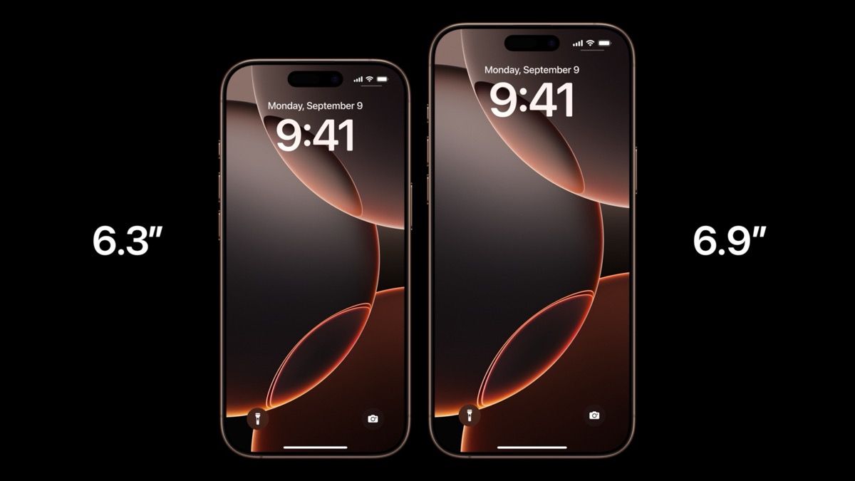 iPhone 16 Pro ekrāni