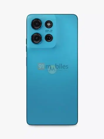 Moto G75 Blue 3