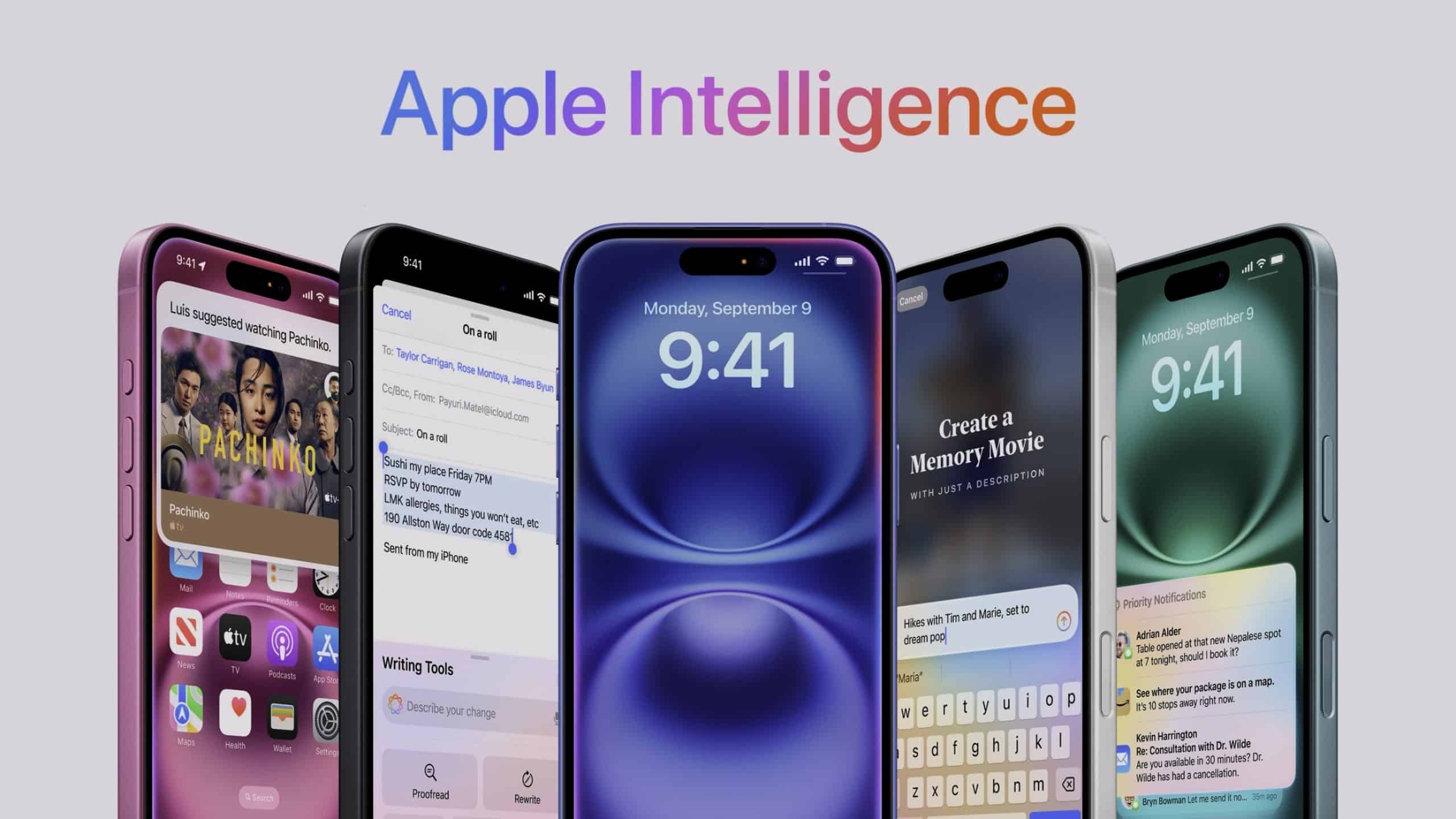 Apple Intelligence ceļvedis ar pirmo funkciju komplektu apstiprināts