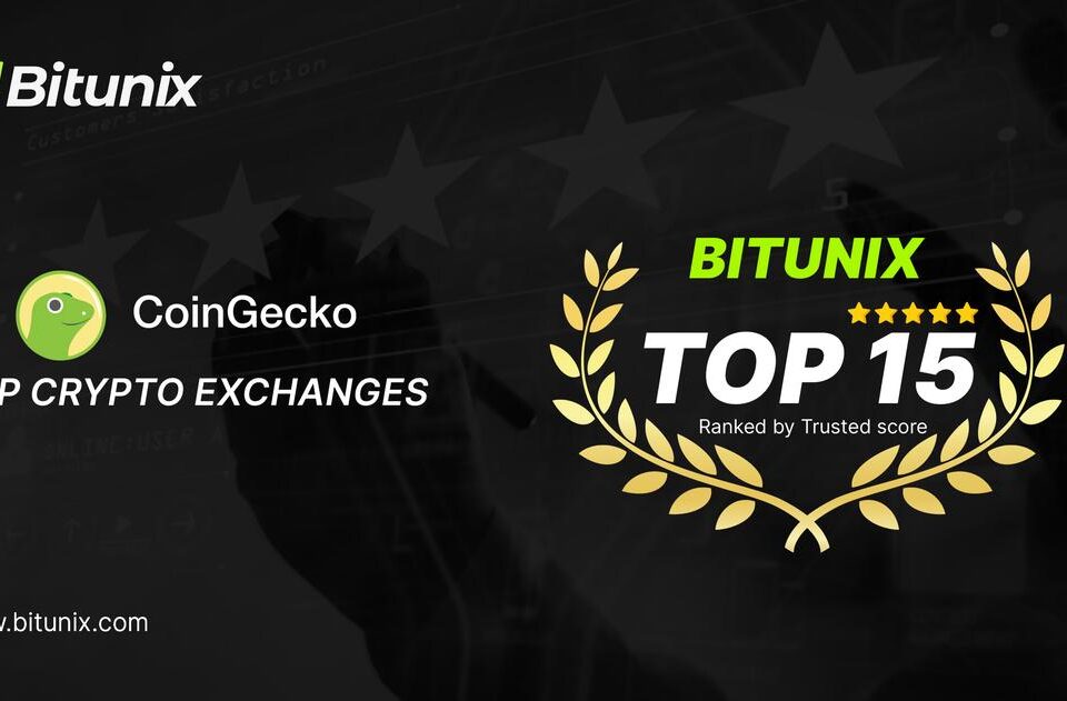 Bitunix iekļūst CoinGecko reitingu labāko 15 vietā, sasniedzot pagrieziena punktu 2024. gada septembra pirmajā nedēļā