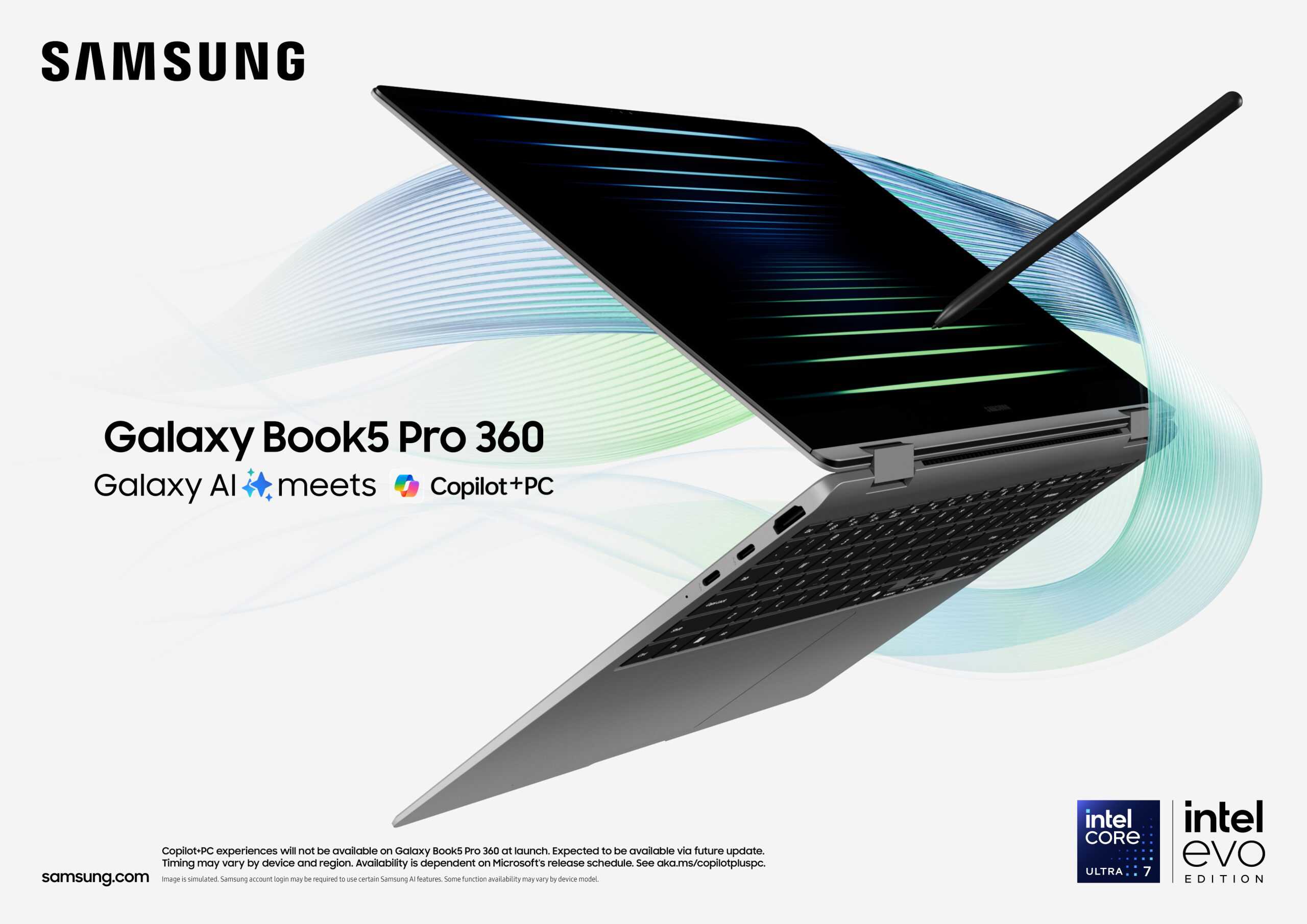 Galaxy Book 5 Pro 360 ir oficiāls ar visas dienas akumulatora darbības laiku