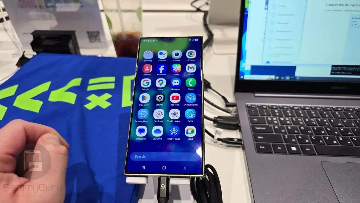 samsung one ui 7 konferences ikonas lietotņu atvilktnē