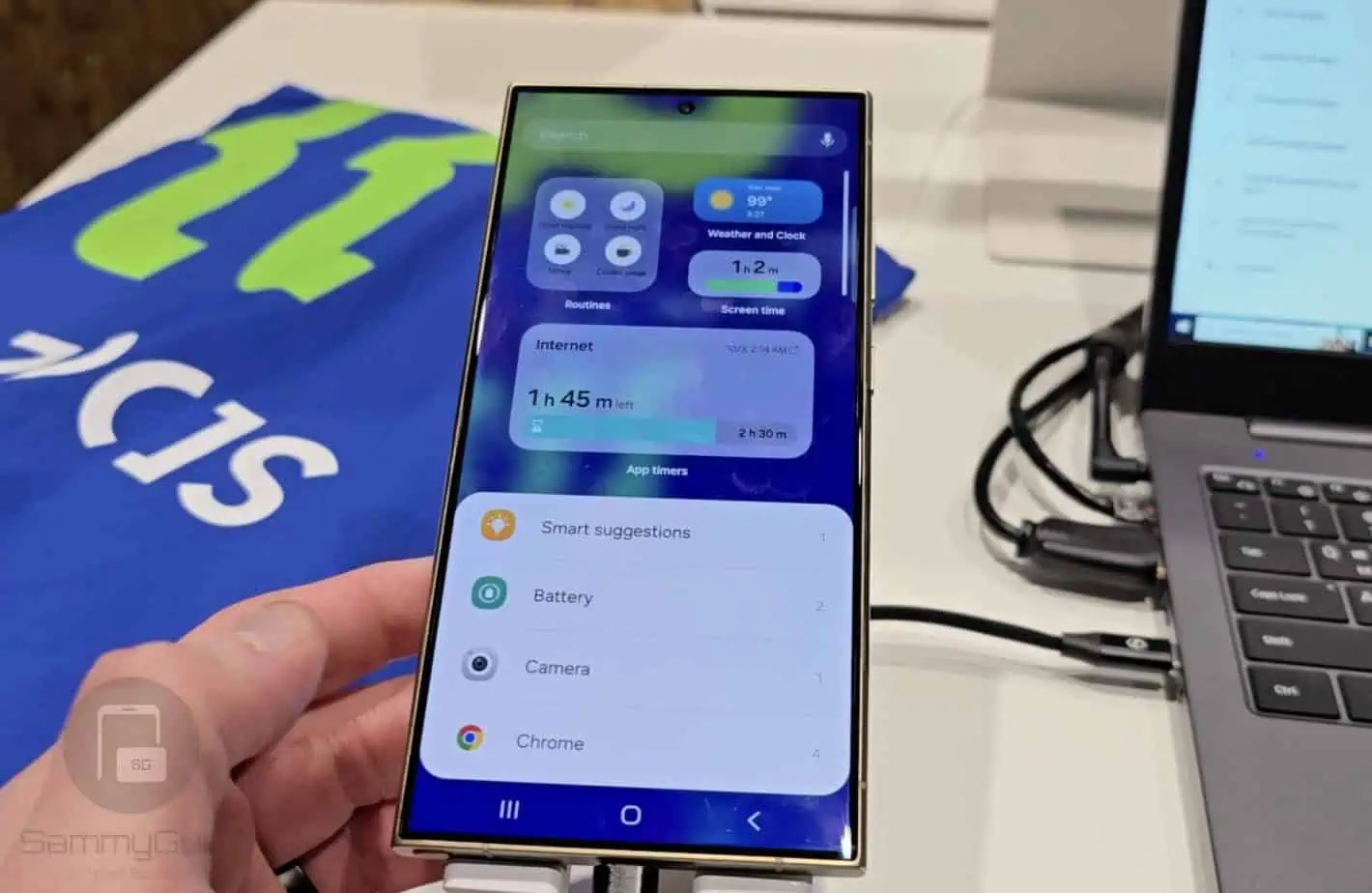 samsung one ui 7 konferences jauni logrīki