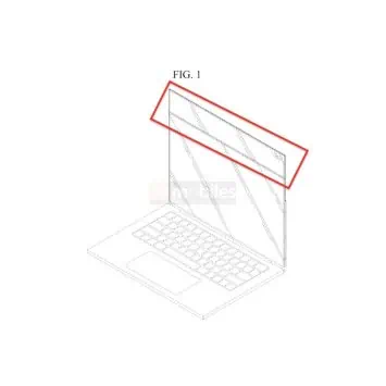 Samsung klēpjdatora saliekamā ekrāna patents 1
