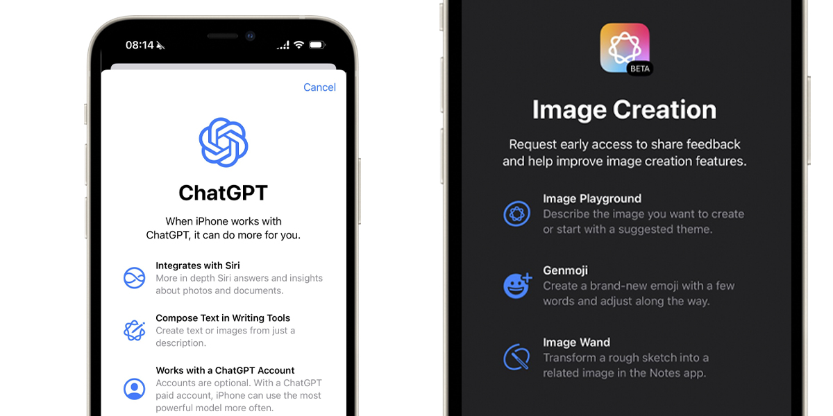 iOS 18.2 beta 1: ChatGPT un Apple Intelligence