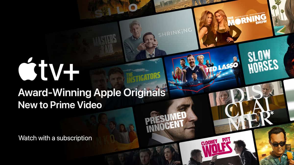 Amazon Prime Video iegūst jaunu Apple TV+ papildinājumu