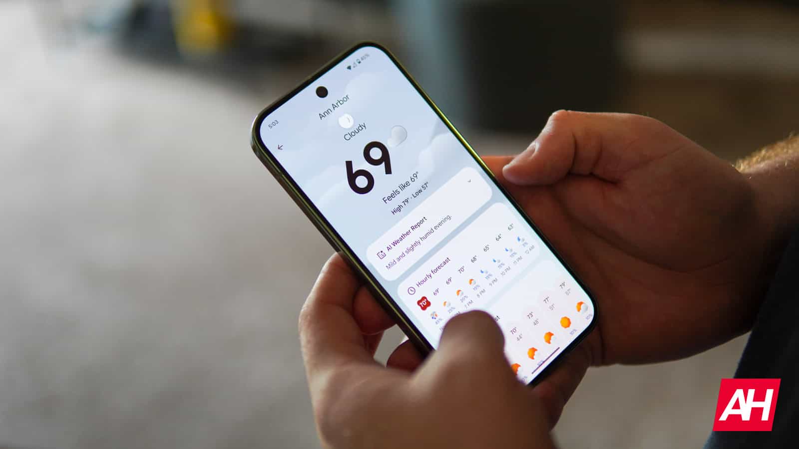 Jaunā lietotne Pixel Weather sasniedz Pixel 6, Pixel 7 un Pixel 8 sērijas