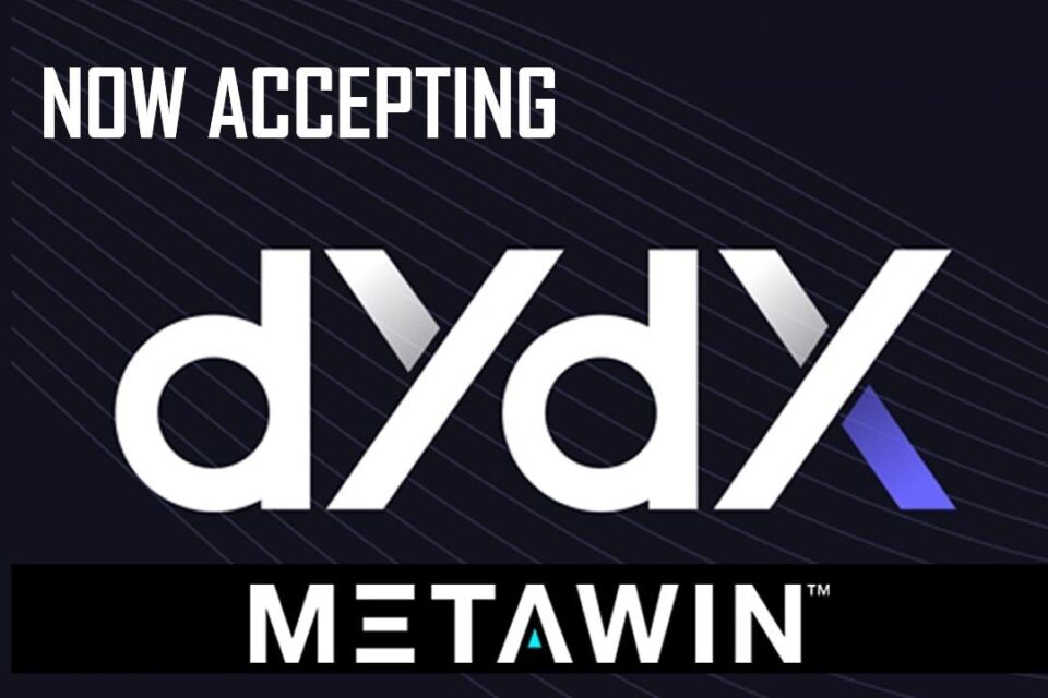 MetaWin integrē $DYDX, uzsāk jaunu balvu izlozi ar 5000 DYDX žetoniem atbilstošajiem dalībniekiem