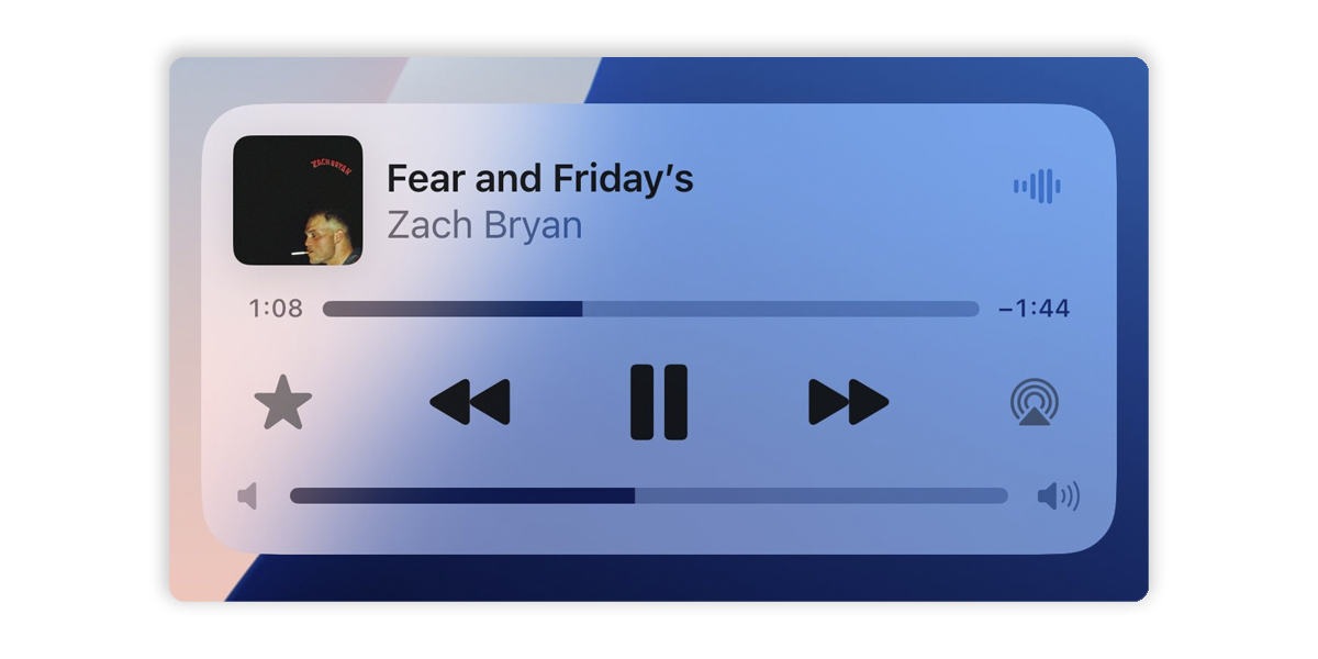 Control de volumen en la pantalla de bloqueo con iOS 18.2