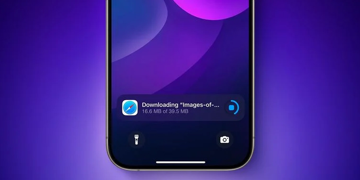 iOS 18.2 Safari lejupielādes norise