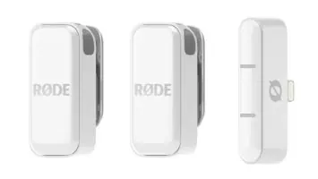 RODE Wireless Micro White ar zibens uztvērēju