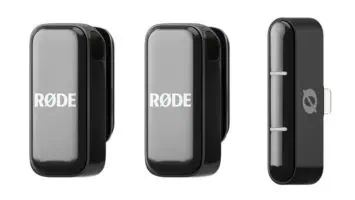 RODE Wireless Micro Black ar USB C uztvērēju