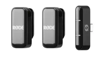 RODE Wireless Micro Black ar zibens uztvērēju