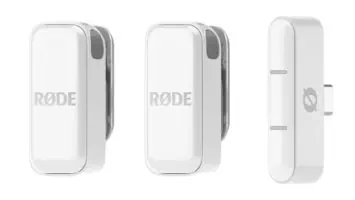 RODE Wireless Micro White ar USB C uztvērēju