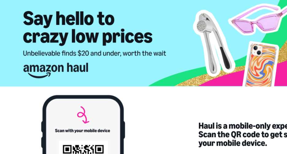 Amazon atklāj 20 USD atlaižu veikalu, izaicinot Tēmu un Šeinu