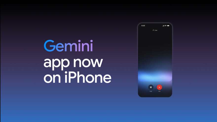 Google izlaiž lietotni Gemini Live, nodrošinot AI balss palīgu iPhone lietotājiem