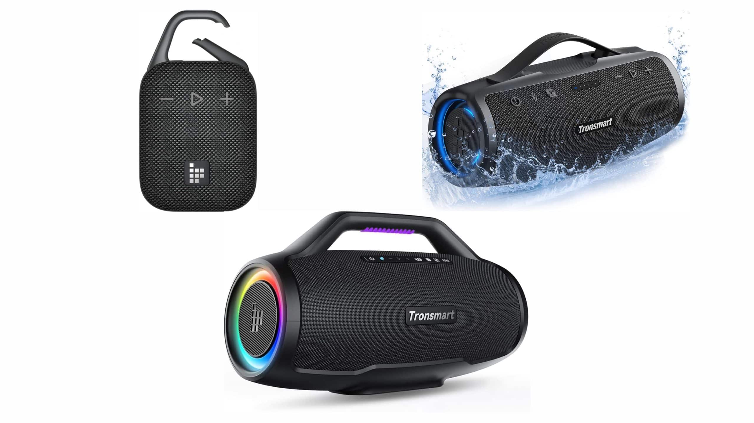 Tronsmart atlaida trīs savus Bluetooth skaļruņus
