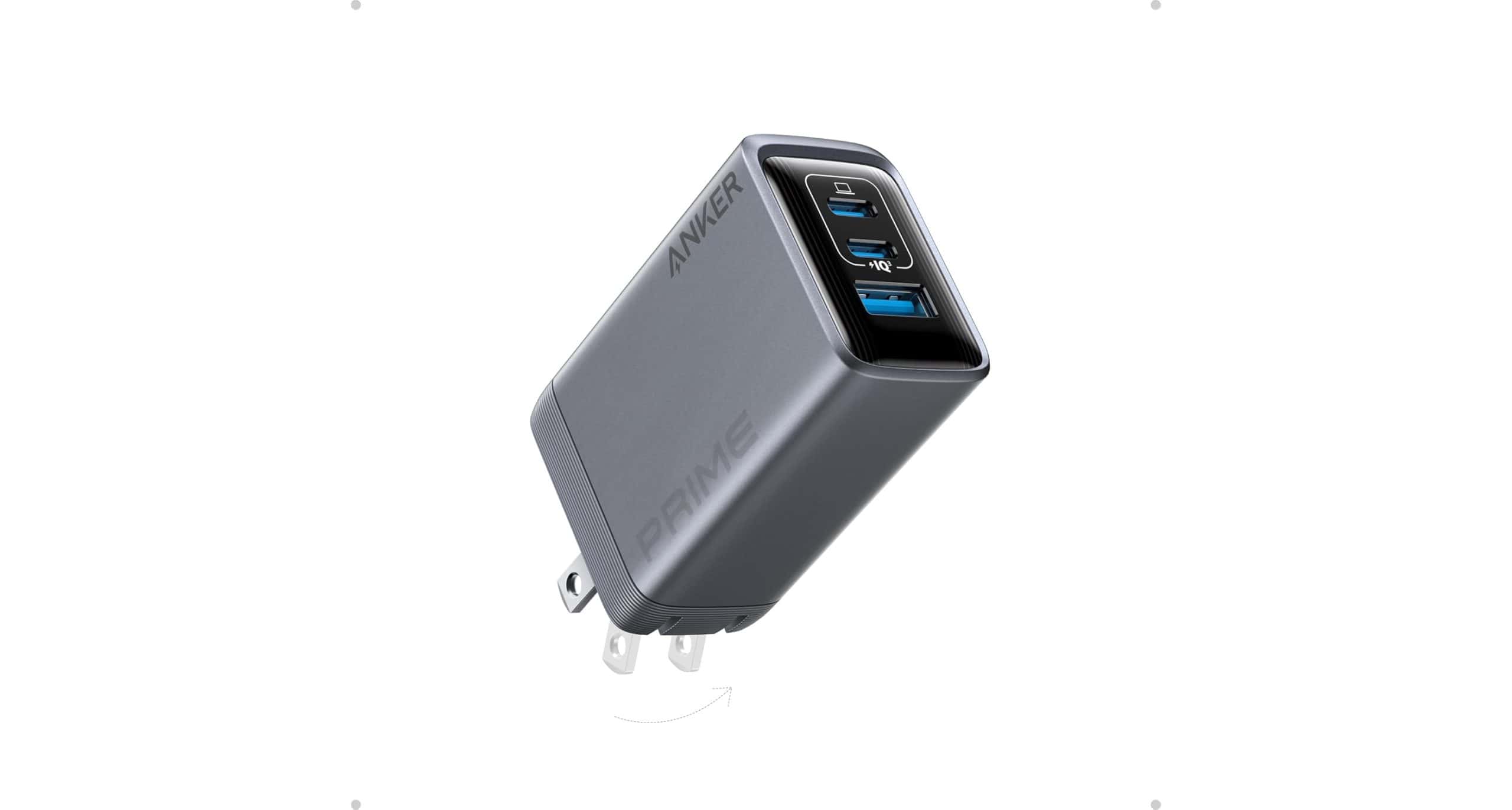 AH Real Deal: 3 portu 100 W Anker Prime lādētājs ir samazinājies līdz 45,99 USD