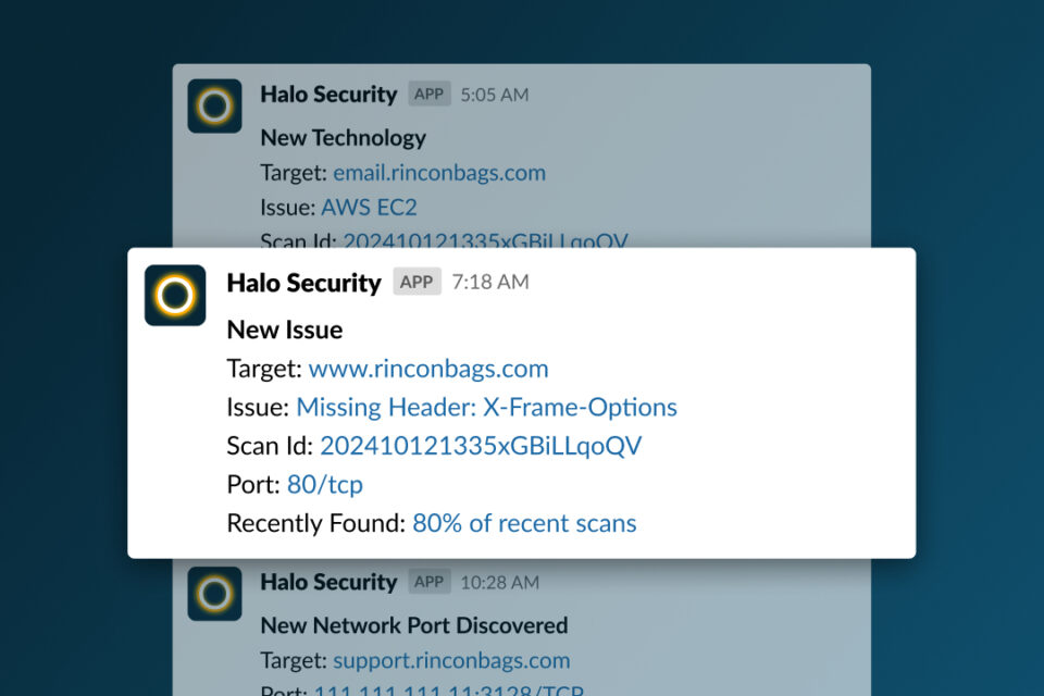 Halo Security ievieš vāju integrāciju reāllaika brīdinājumiem par jauniem līdzekļiem un ievainojamībām