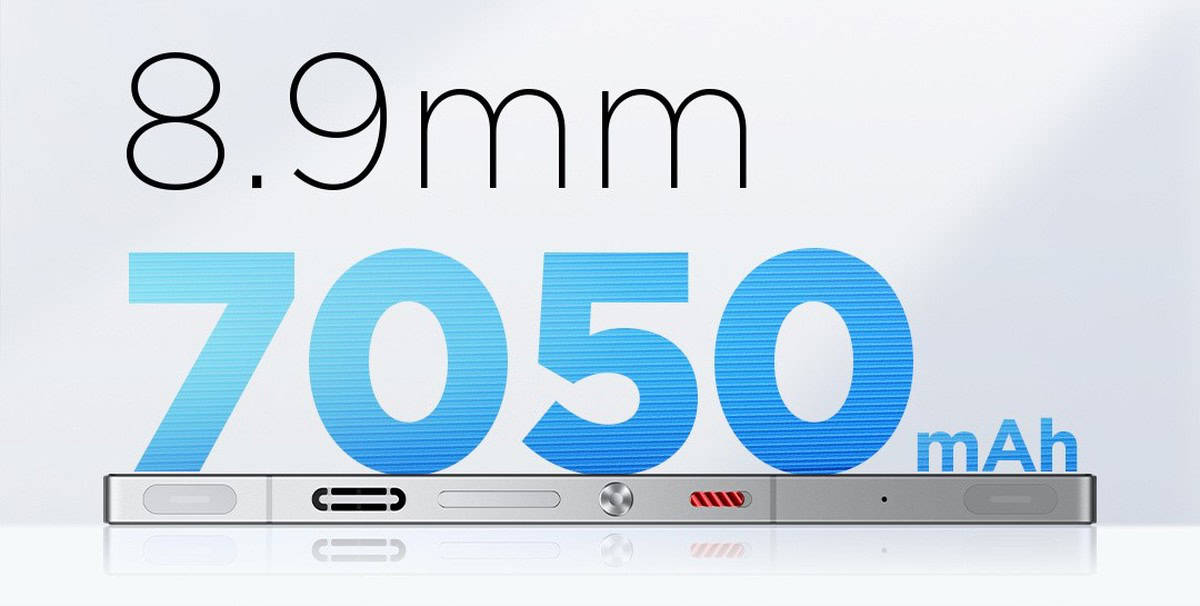 RedMagic 10 Pro izmantos 7050 mAh akumulatoru bez biezāka