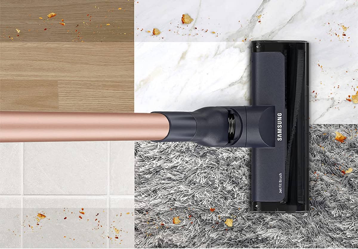Tīriet ar milzīgiem ietaupījumiem Samsung Jet Stick putekļsūcējiem un robotu putekļu sūcējiem!