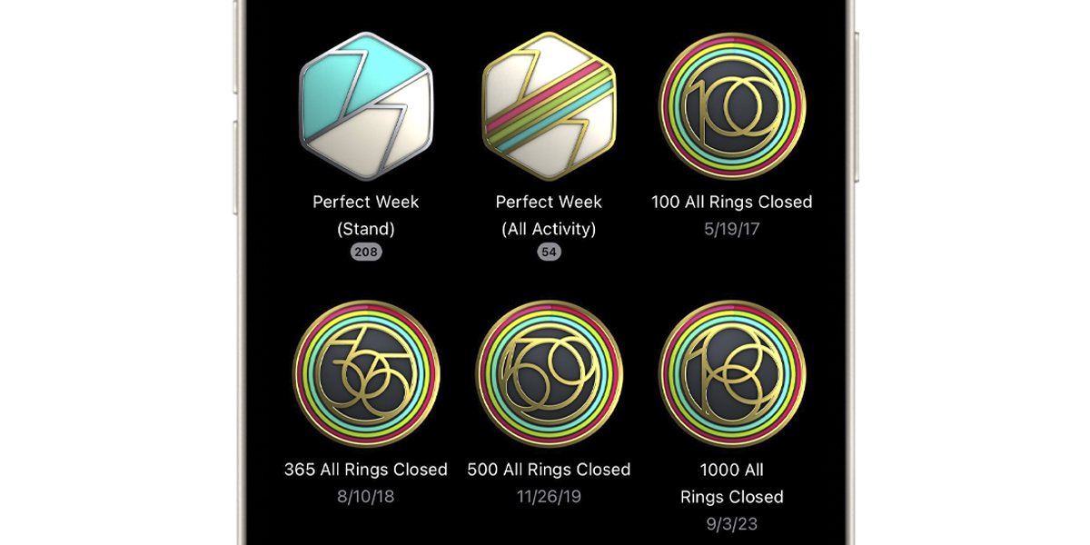 Todos los anillos cerrados, premio en watchOS 11.2 y iOS 18.2