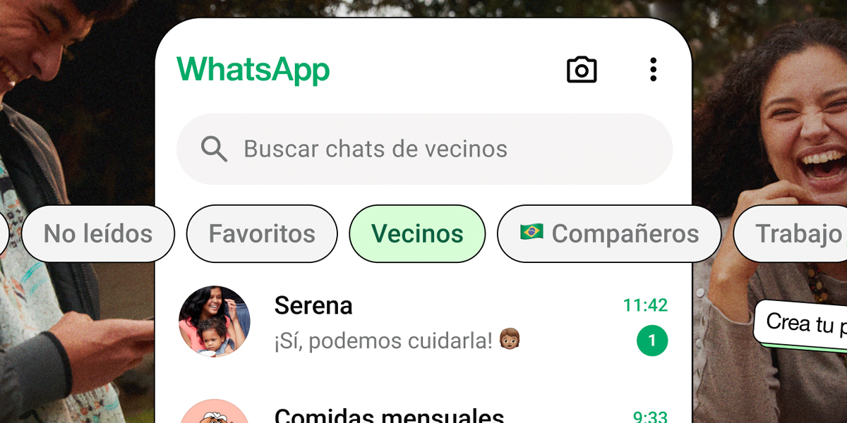 Listas personalizadas en WhatsApp