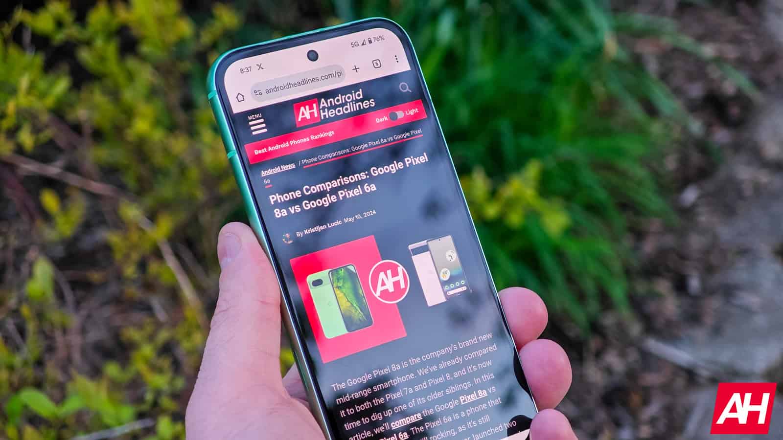 Google Pixel 8a apskats AM AH 22