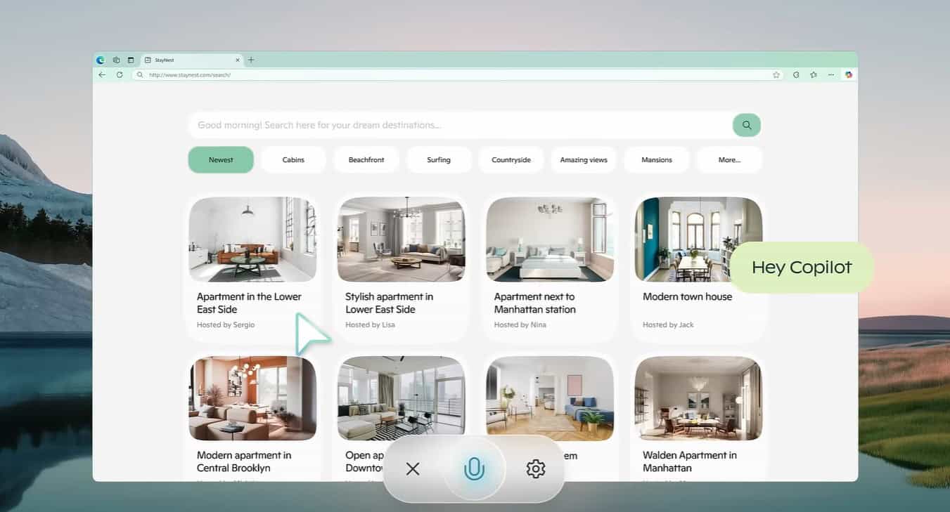 Microsoft Copilot Vision ir pieejams dažiem Edge lietotājiem kā tests