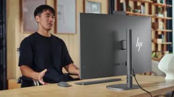 HP OmniStudio X viss vienā CES 2025 1