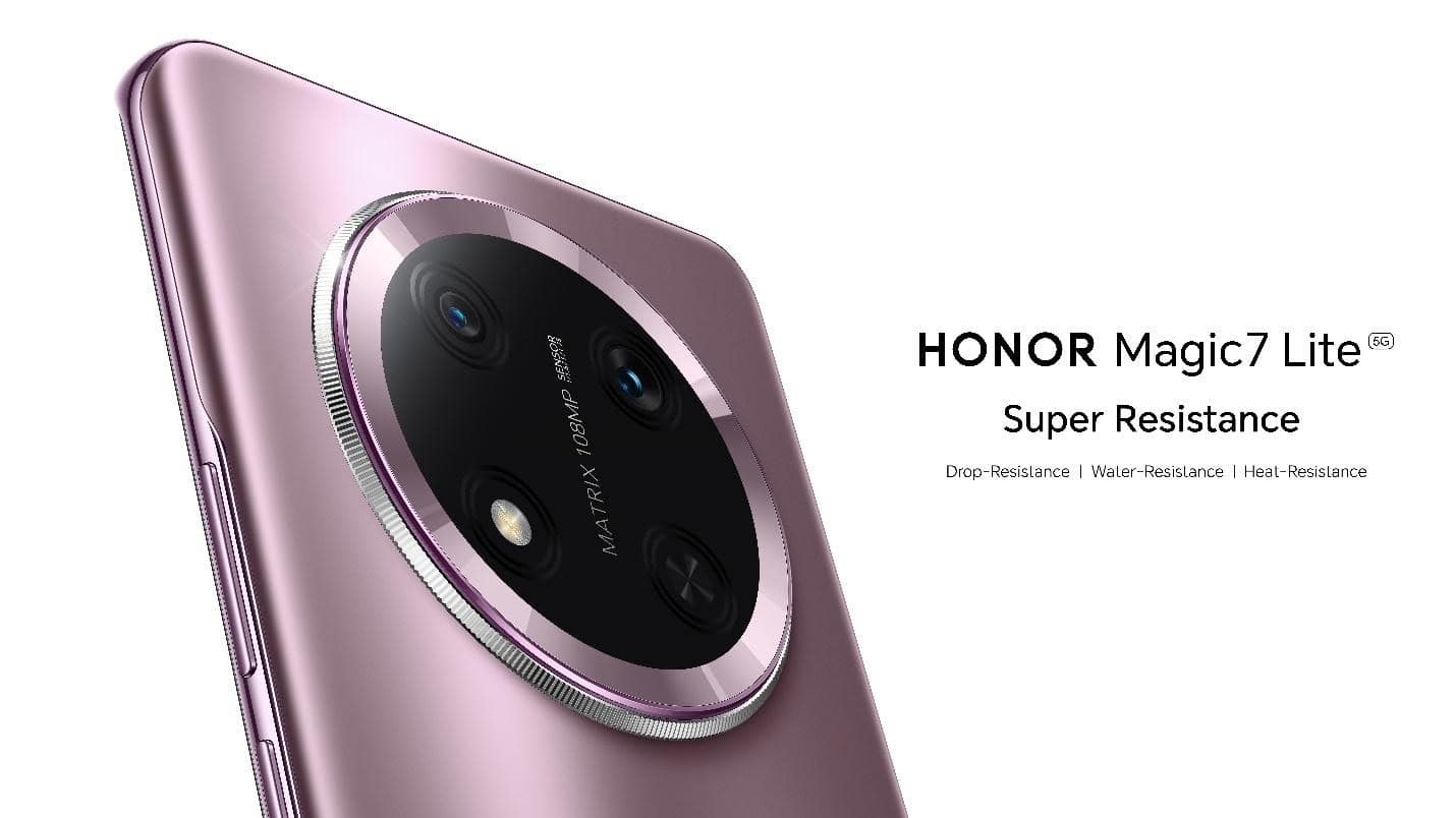 HONOR Magic7 Lite ir oficiāls ar 6600 mAh akumulatoru, 108 MP kameru un daudz ko citu