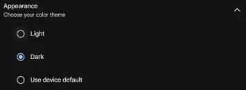 Google fotoattēlu tīmekļa tumšais režīms (2)