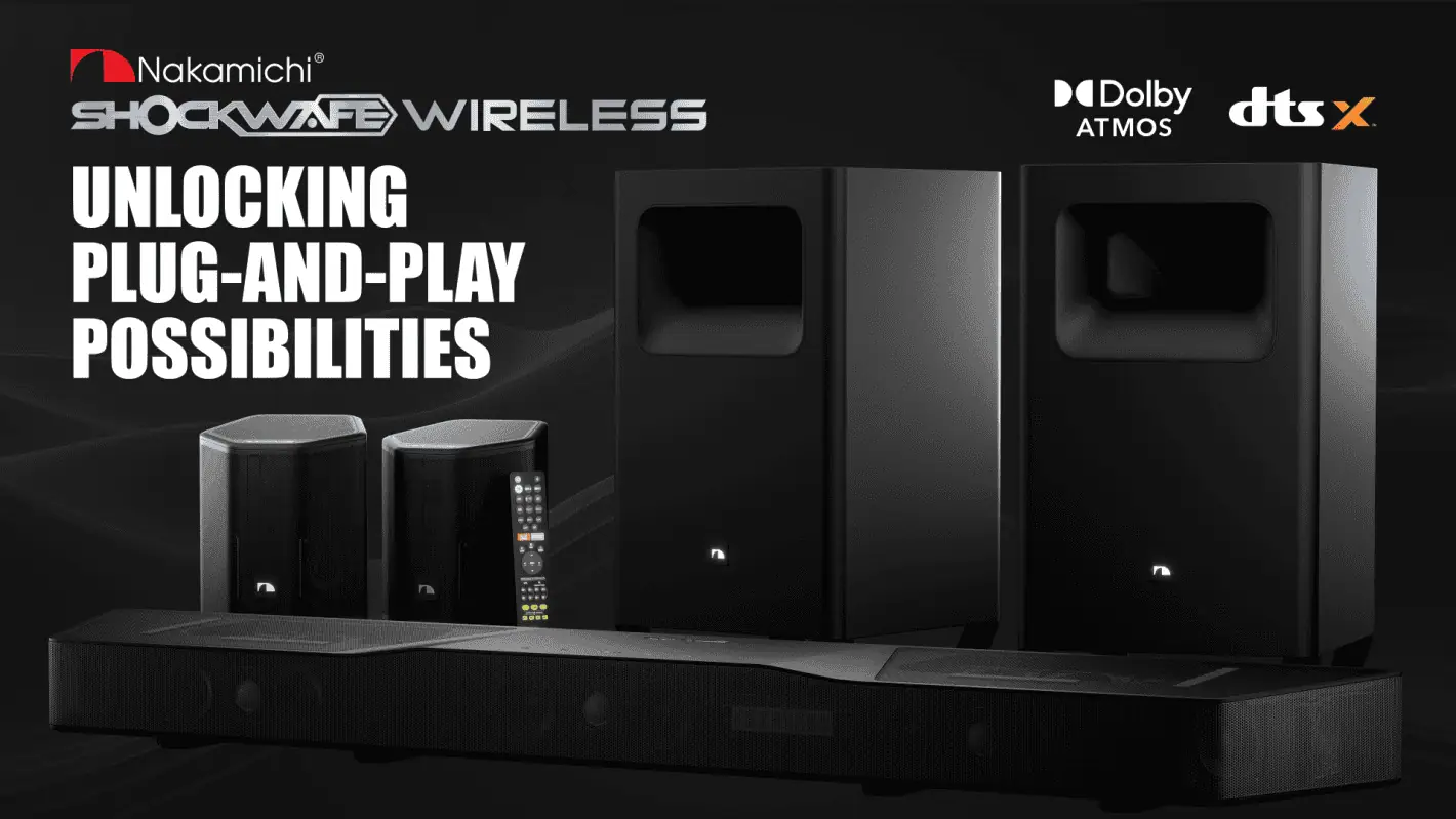 1 Nakamichi Shockwafe Wireless 11 2 6 skaņas joslas sistēma