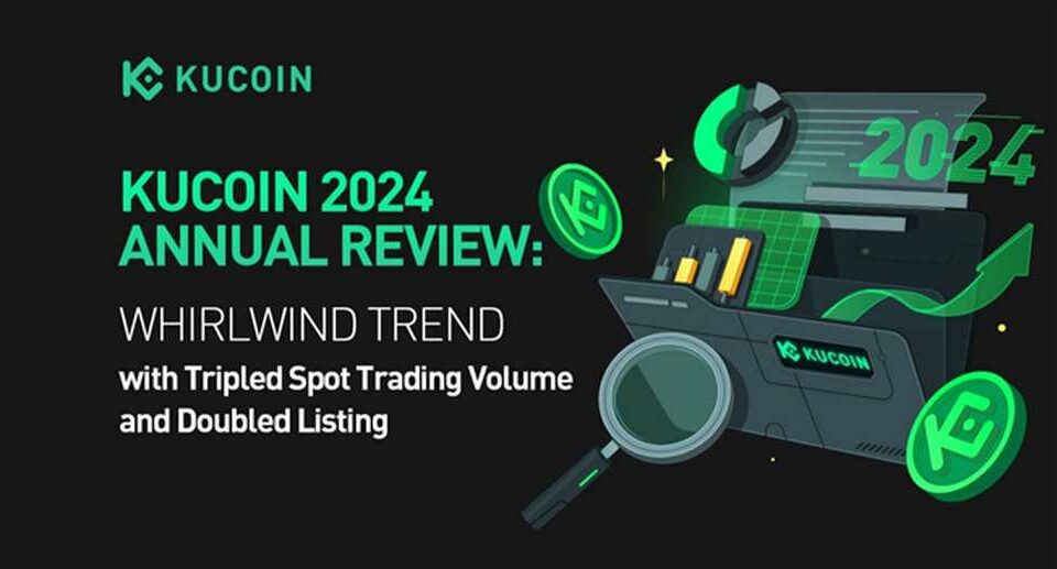 Kucoin 2024. gadā sasniedz rekordlielu izaugsmi un normatīvos atskaites punktus, nosaka treknu redzējumu par 2025. gadu